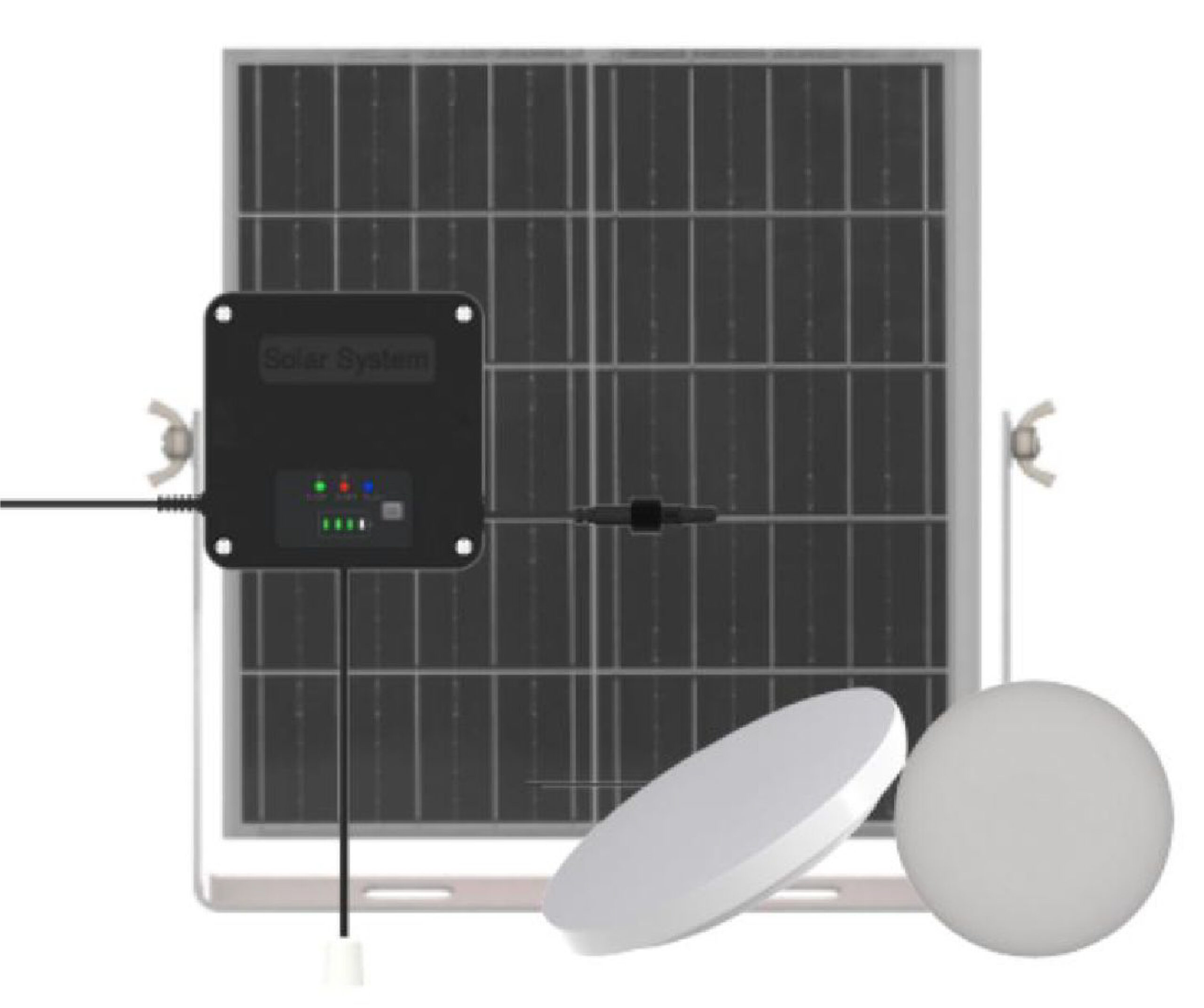 01 Plafon led solar interior 2.5W - Imagen 1