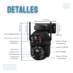 Cámara 4G de seguridad solar LX087 - Imagen 5