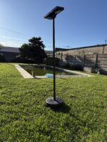 Farola led solar 40W + Poste móvil - Imagen 5