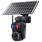 Cámara Vigilancia Solar 4g 6mp 36x Zoom Óptico Mayor Alcance