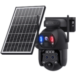 Cámara Vigilancia Solar 4g 6mp 15x Zoom Óptico Doble Lente
