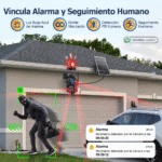Cámara Vigilancia Solar 4g 6mp 15x Zoom Óptico Doble Lente - Imagen 11