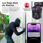Cámara Vigilancia Solar 4g 6mp 15x Zoom Óptico Doble Lente - Imagen 17