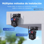 Cámara Vigilancia Solar 4g 6mp 15x Zoom Óptico Doble Lente - Imagen 9