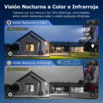 Cámara Vigilancia Solar 4g 6mp 15x Zoom Óptico Doble Lente - Imagen 8