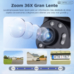 Cámara Vigilancia Solar 4g 6mp 36x Zoom Óptico Mayor Alcance - Imagen 5