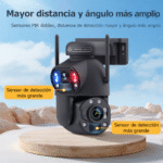 Cámara Vigilancia Solar 4g 6mp 36x Zoom Óptico Mayor Alcance - Imagen 2