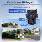 Cámara Vigilancia Solar 4g 6mp 15x Zoom Óptico Doble Lente - Imagen 13