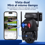 Cámara Vigilancia Solar 4g 6mp 15x Zoom Óptico Doble Lente - Imagen 16