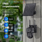 Cámara Solar 4G Inalámbrica Dual Lens 24/7 PTZ Exterior IP65 con Detección de Movimiento IA - Imagen 9